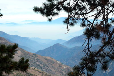 Scenic view of a mountain landscape