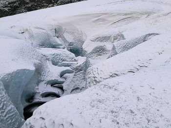 Close-up of snow