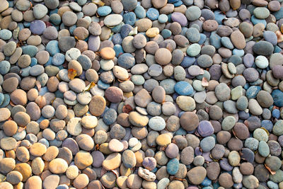 Full frame shot of stones