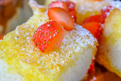 Close-up of dessert in plate