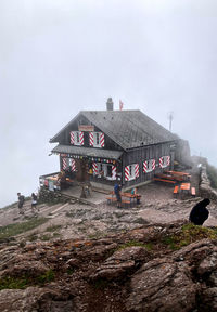 View of traditional building against sky