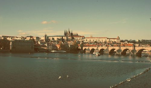 View of cityscape with waterfront