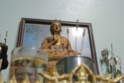 Statue of buddha in temple