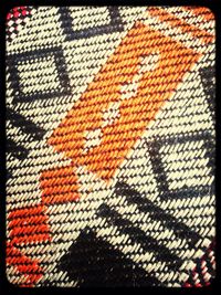 Full frame shot of red carpet