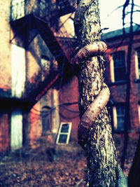 Built structure against the sky