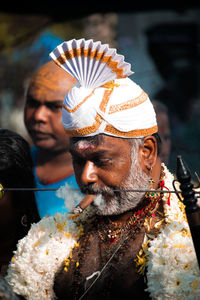 Man wearing mask