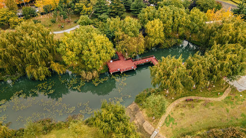 Scenic view of lake