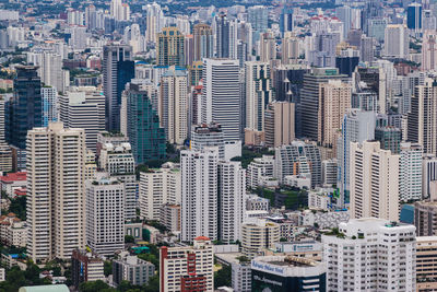 Full frame shot of modern buildings in city