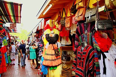 Low angle view of graffiti on wall