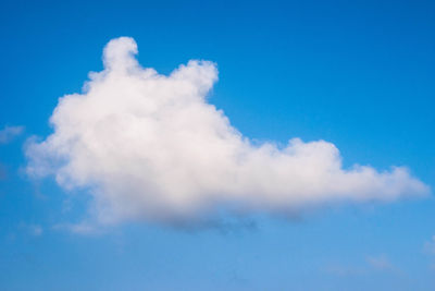 Low angle view of clouds in sky