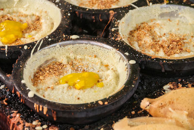 Close-up of food preparing