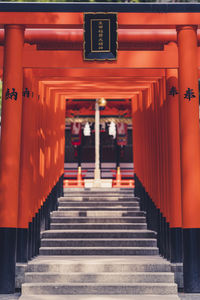 Corridor of building