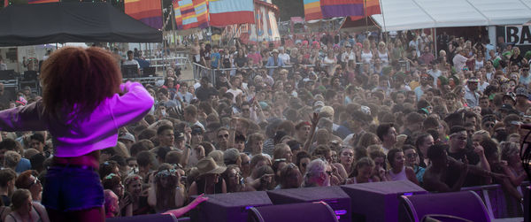 People at crowd
