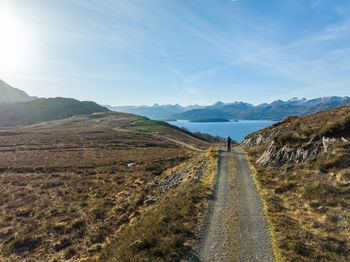 Track to loch maree 