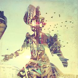 Low angle view of built structure