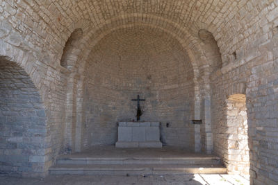 Entrance of historic building