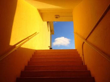 Low angle view of staircase