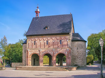 Carolingian gatehall in lorsch abbey, germany