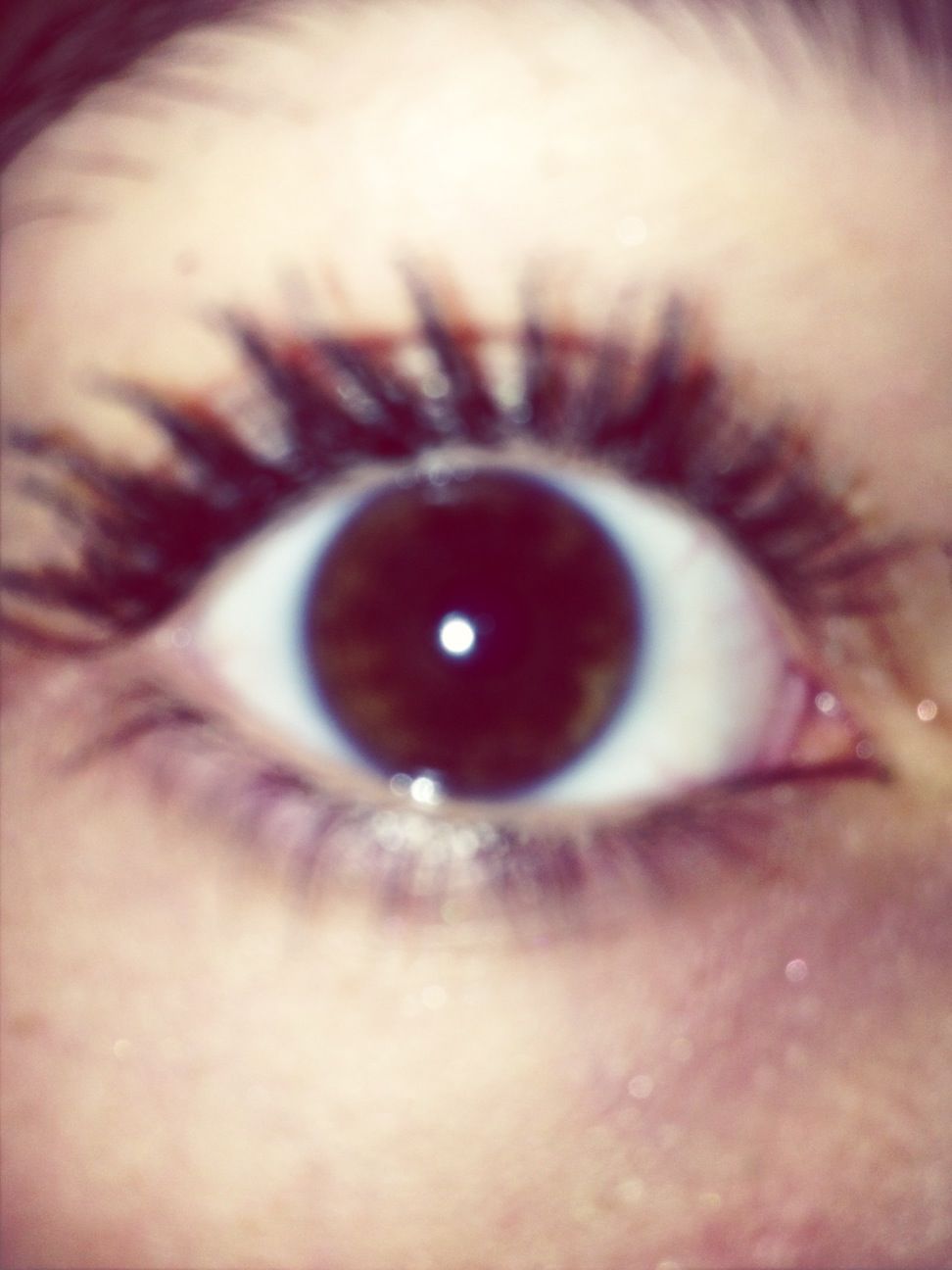 I like taking pictures of my eyes