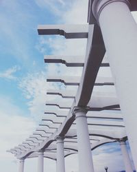 Low angle view of built structure