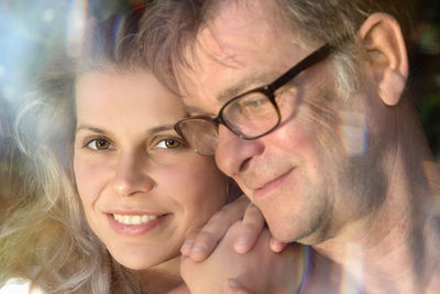 Portrait of woman smiling