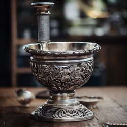 Mortar and pestle