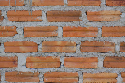 Full frame shot of brick wall