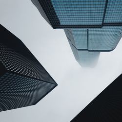 Low angle view of modern building