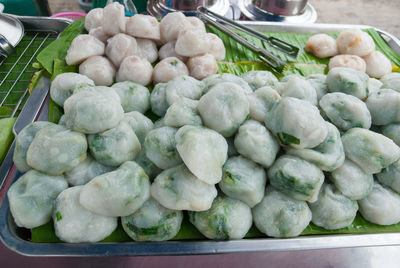 Close-up of vegetables in market