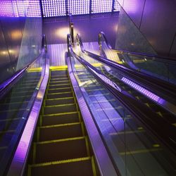 Staircase of subway station