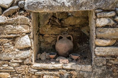 Antique clay jug