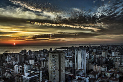 Aerial view of cityscape
