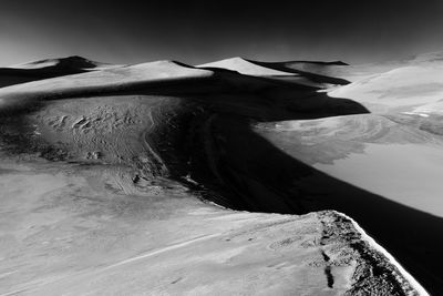 Scenic view of great sand dunes national park against sky