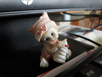Close-up of stuffed toy