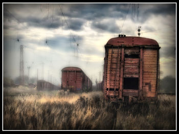 Water tower against sky