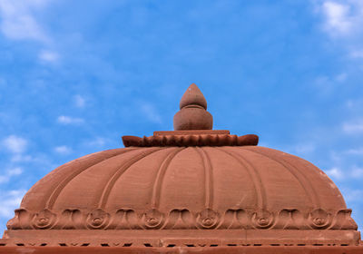Low angle view of historical building against sky