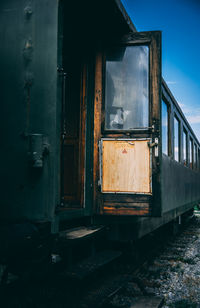 Abandoned train