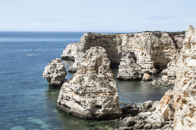 Cliffs on sea