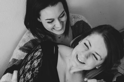 Portrait of a smiling young woman