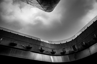 Low angle view of guangzhou opera house