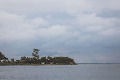 Scenic view of cloudy sky