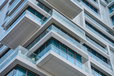 Low angle view of modern building