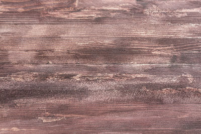 Surface level of wooden planks