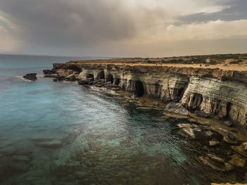 Cliffs in ayia napa