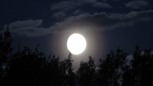 Low angle view of cloudy sky