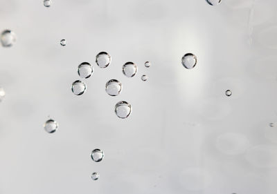 Full frame shot of bubbles