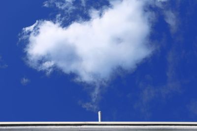 Low angle view of cloudy sky