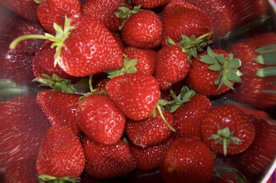 Close-up of strawberries