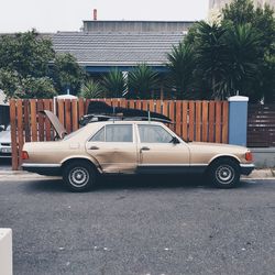 Car on street