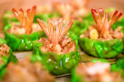 Close-up of vegetables on table